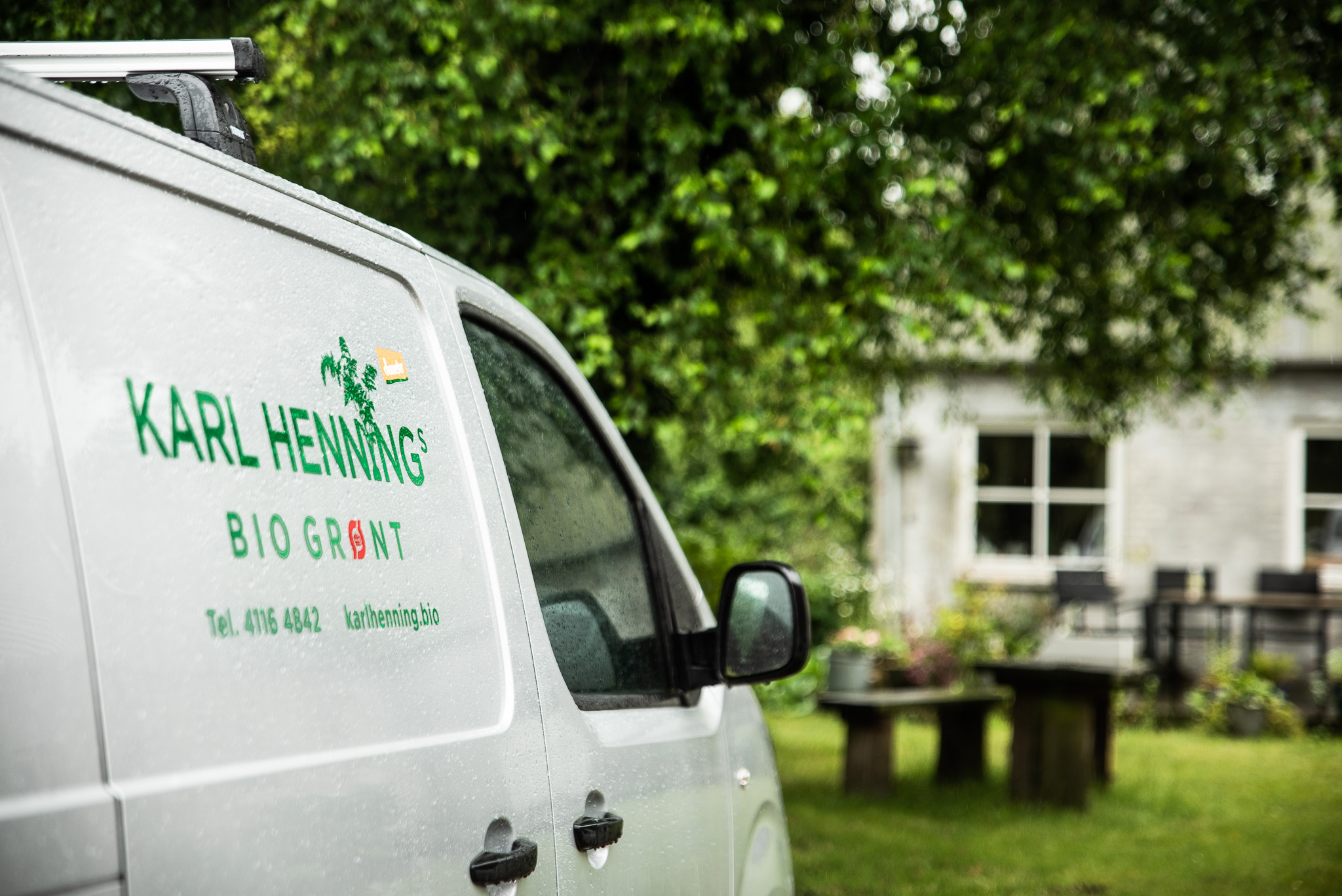 Karl Henning Mikkelsen, Biodynamisk landmand på Højbo i Brande